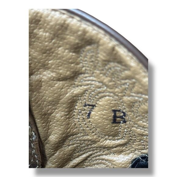 Ariat FATBABY Leather Cowgirl Boots Western Brown Outdoor Farm Women’s Size 7B - Picture 15 of 15